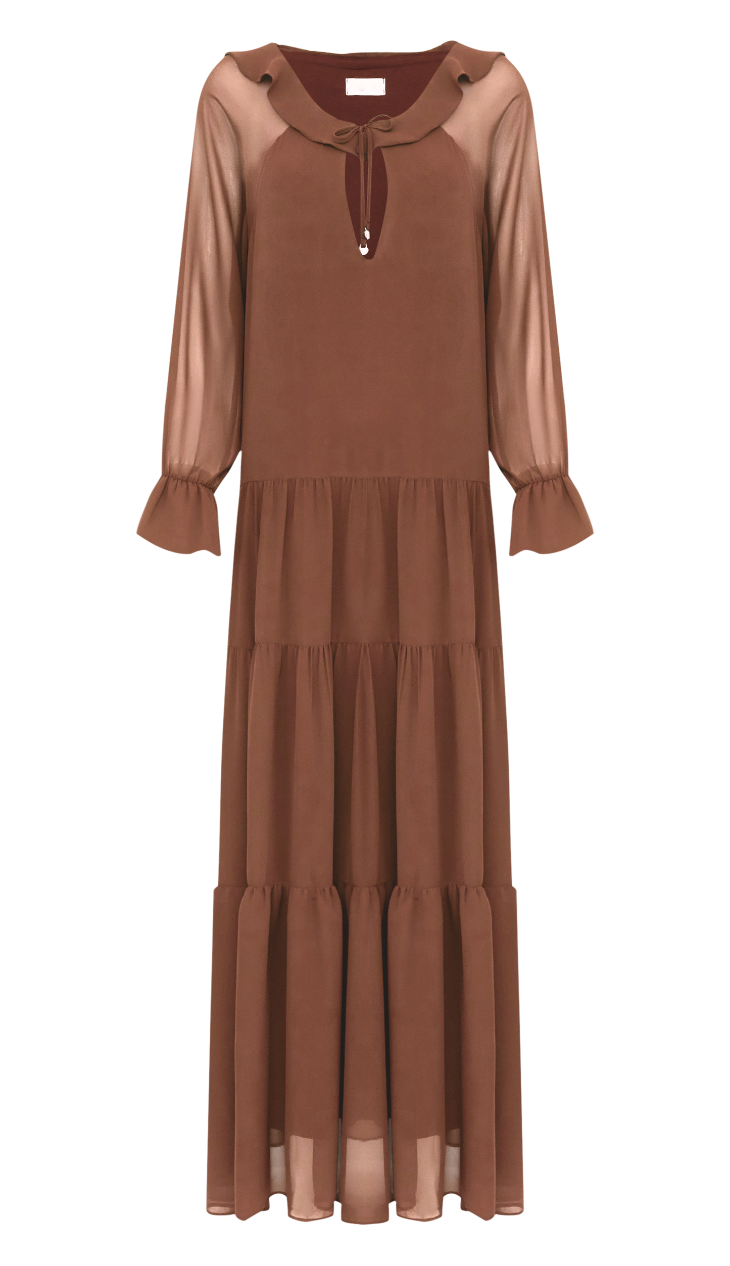 Vestido Greta Café
