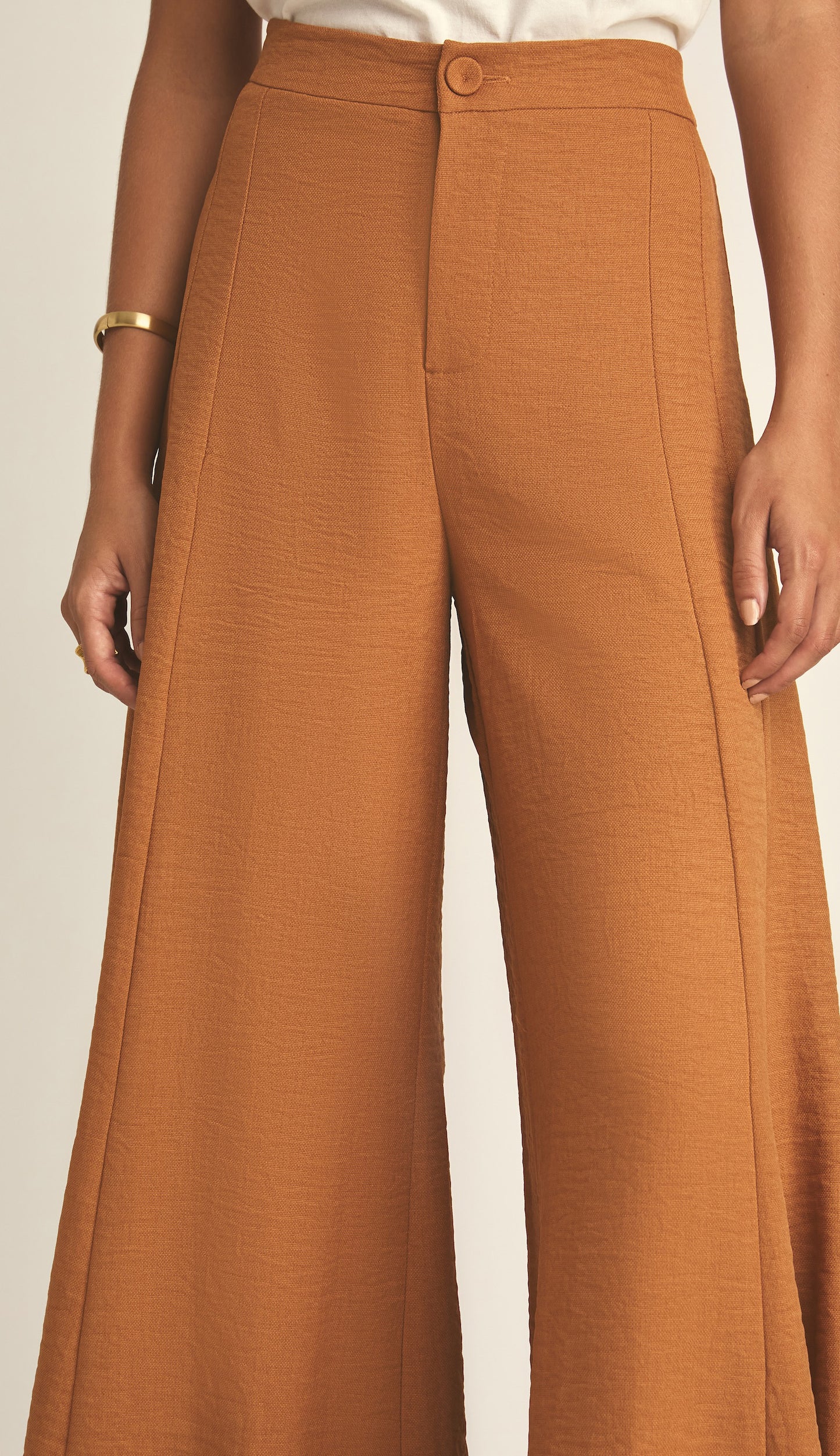 Calça Benedita Caqui