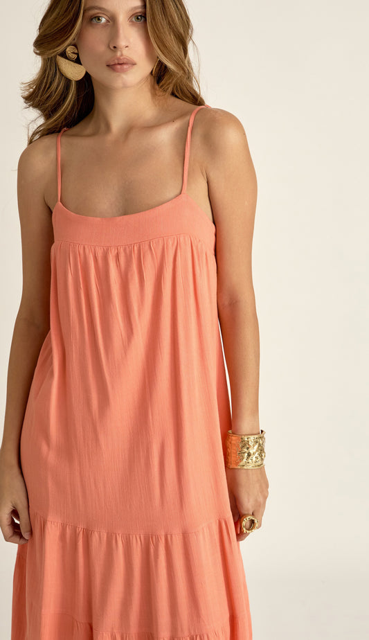 Vestido Camila Laranja