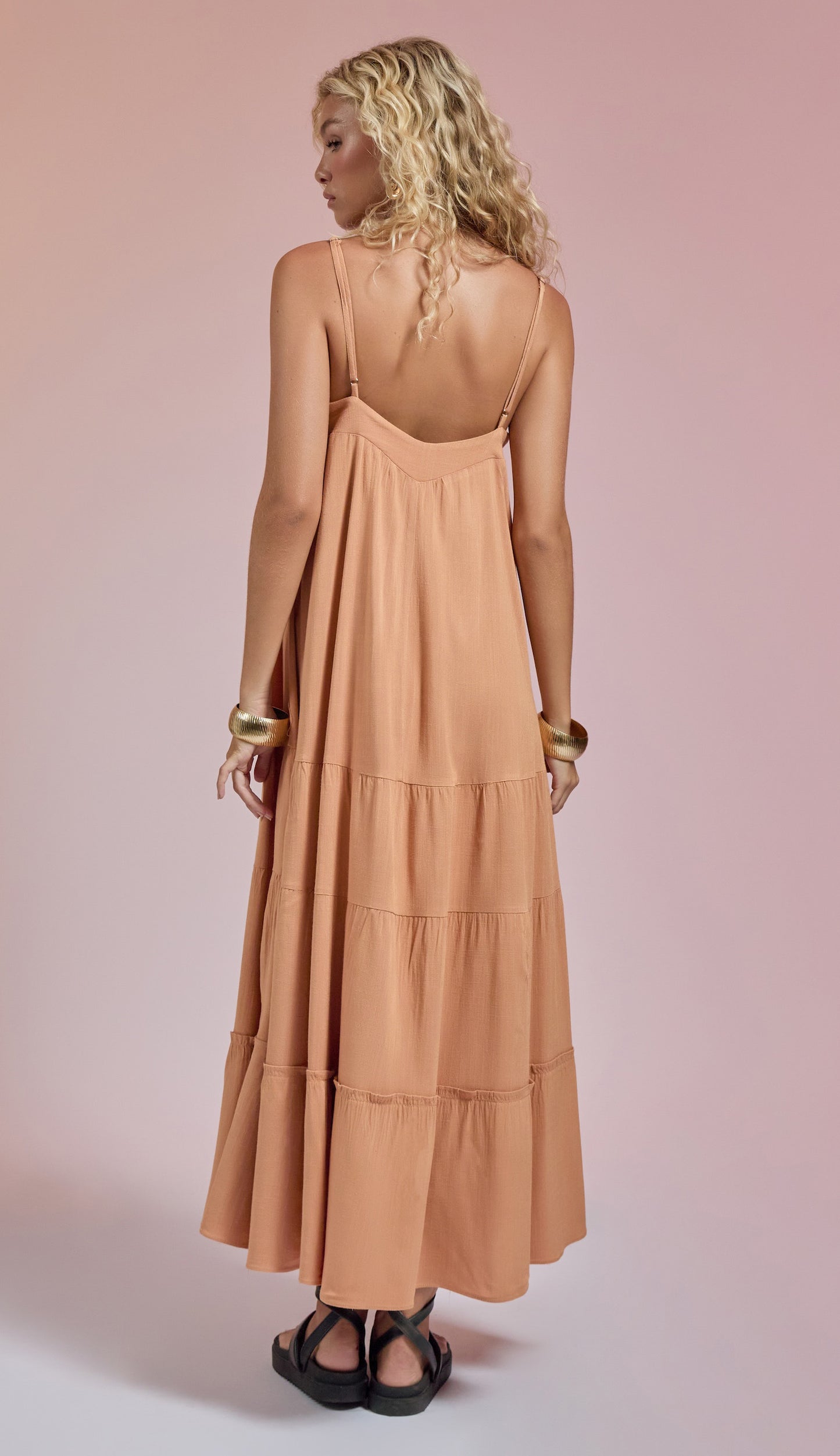 Vestido Camila Mocha