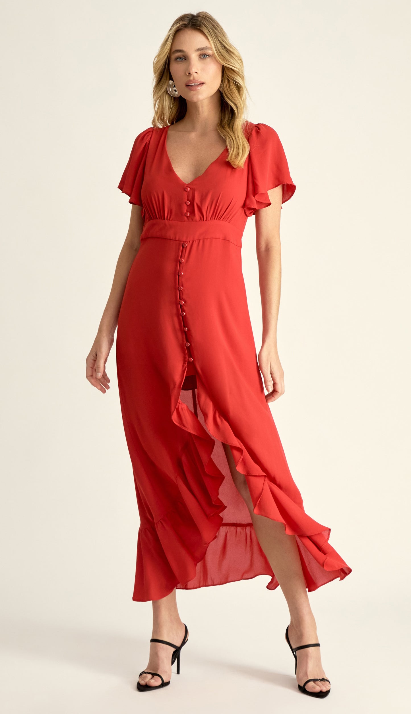 Vestido Frida Cereja