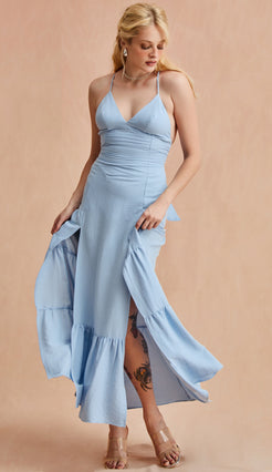 Vestido Melina Azul