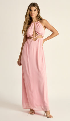 Vestido Micaela Rosa