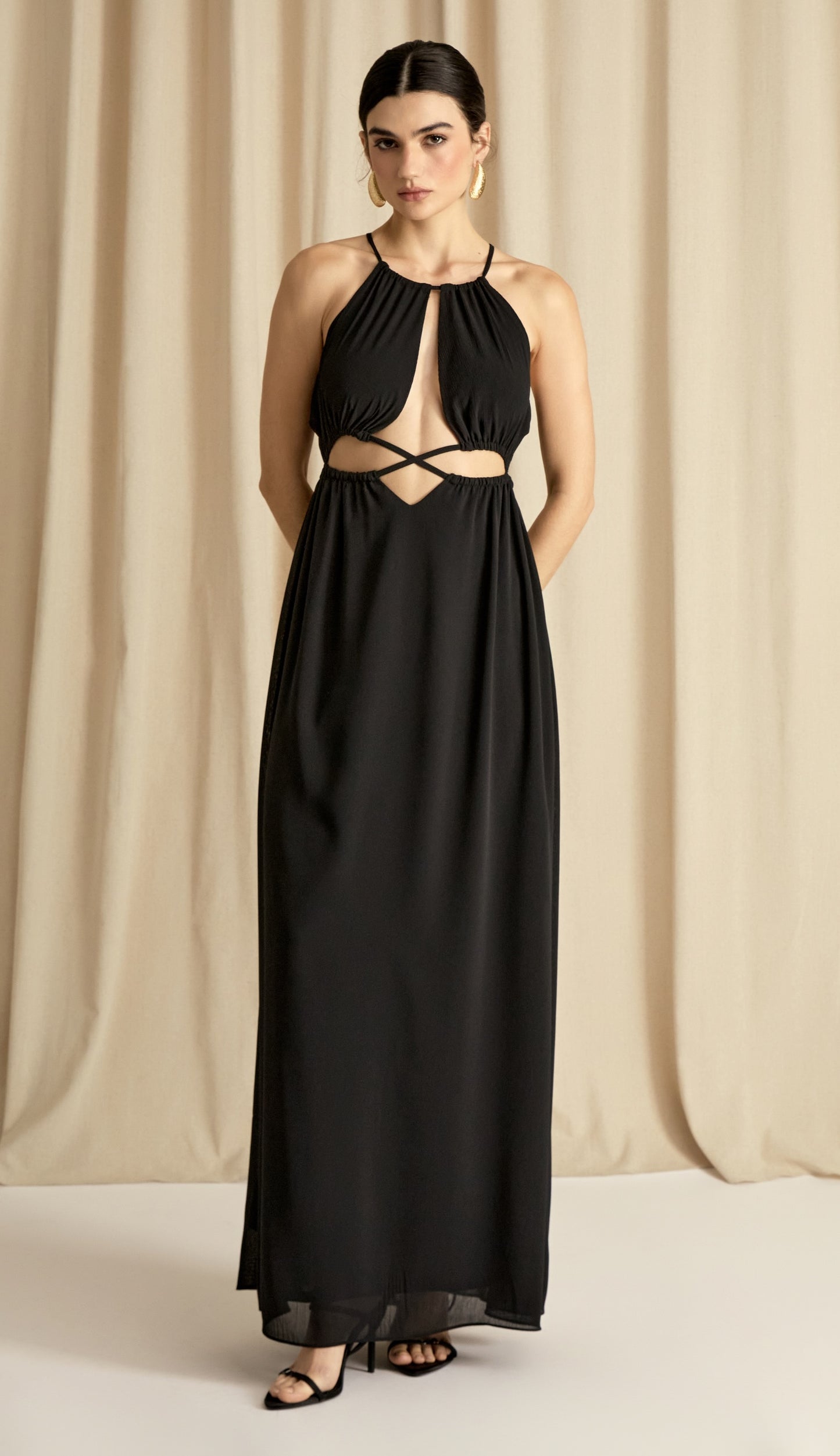 Vestido Micaela Preto