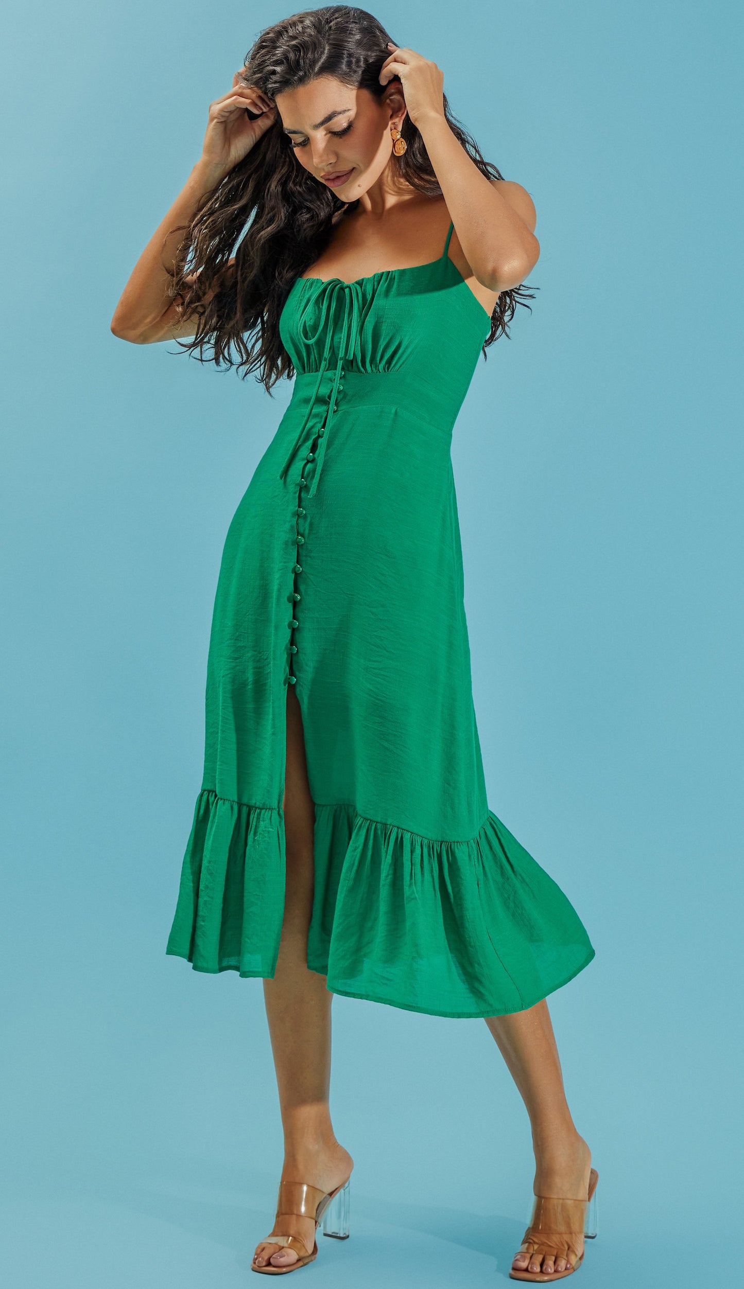 Vestido Selena Verde