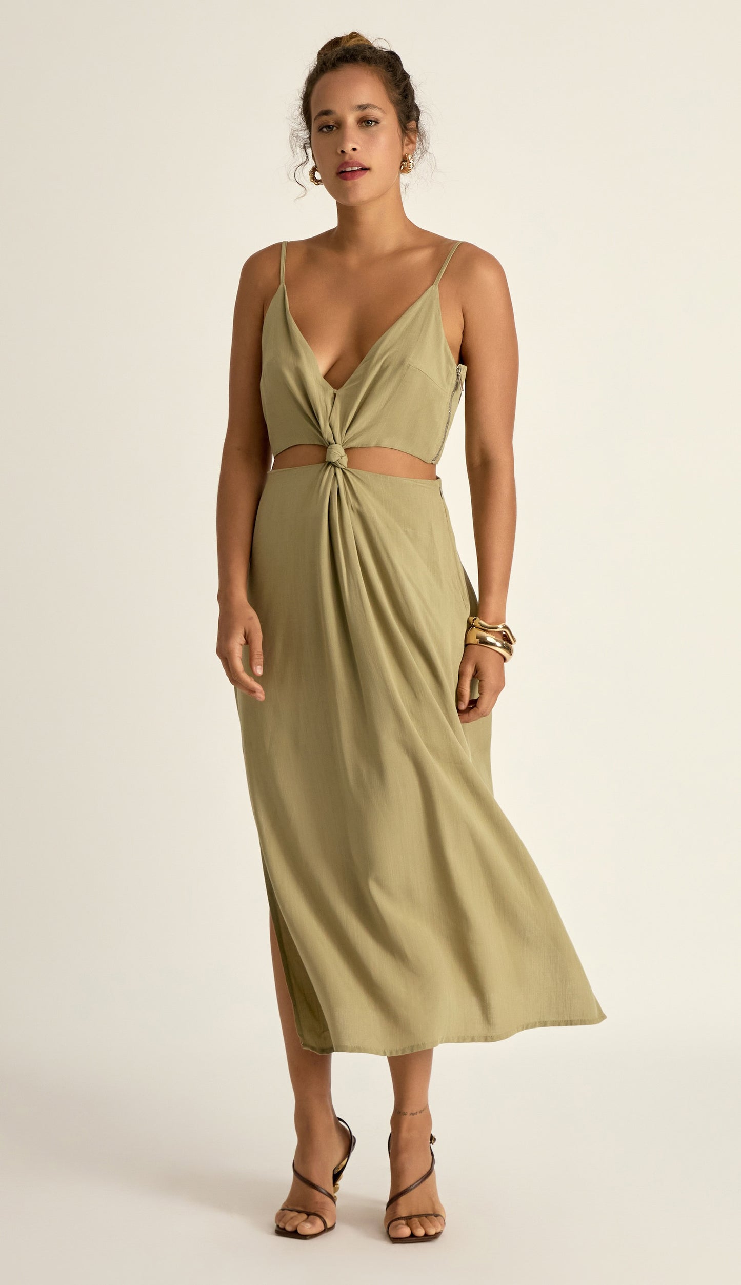 Vestido Tamara Militar