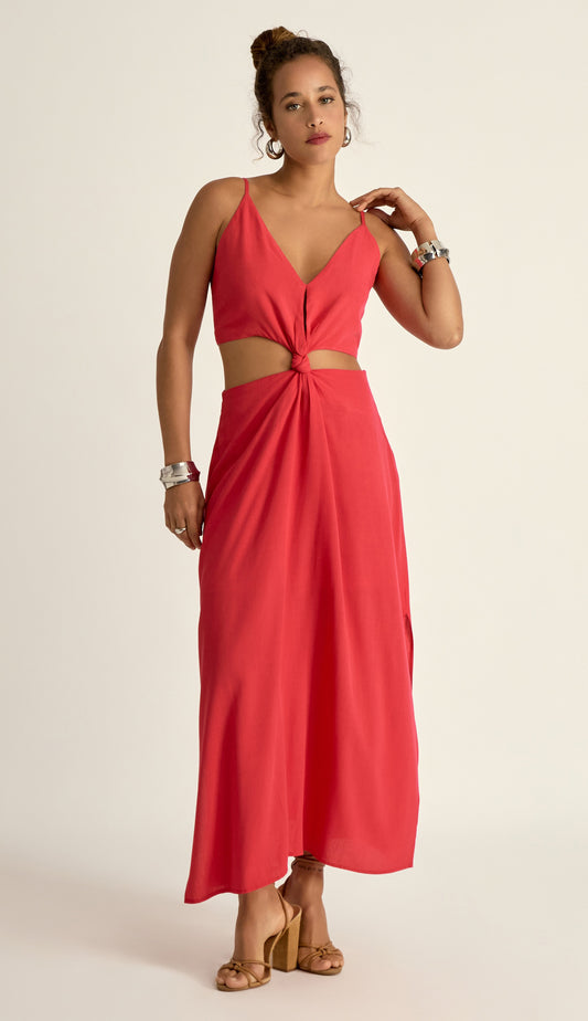 Vestido Tamara Cereja