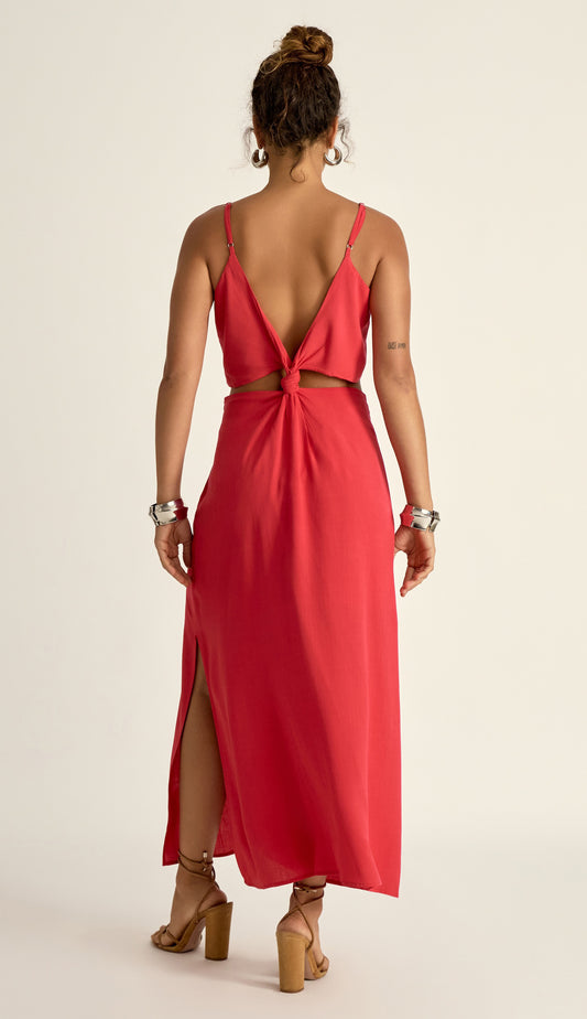 Vestido Tamara Cereja