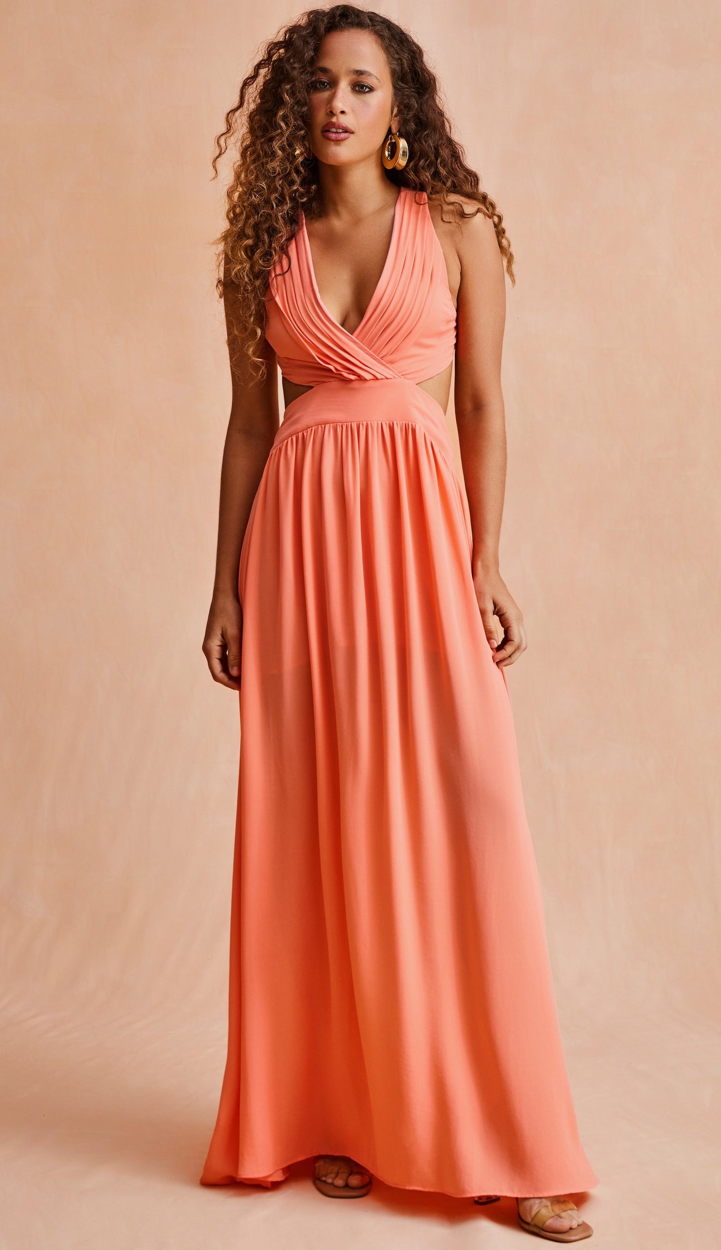 Vestido Catherine Pêssego