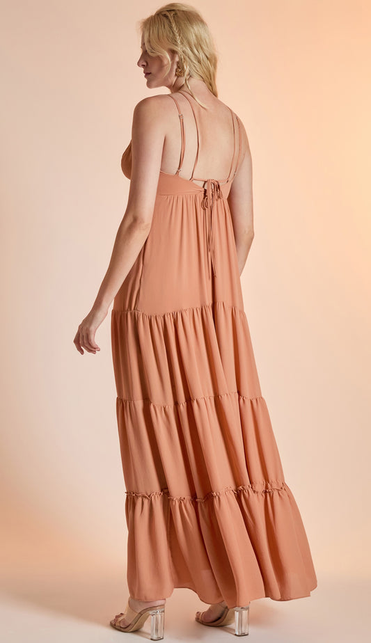 Vestido Doris Caramelo