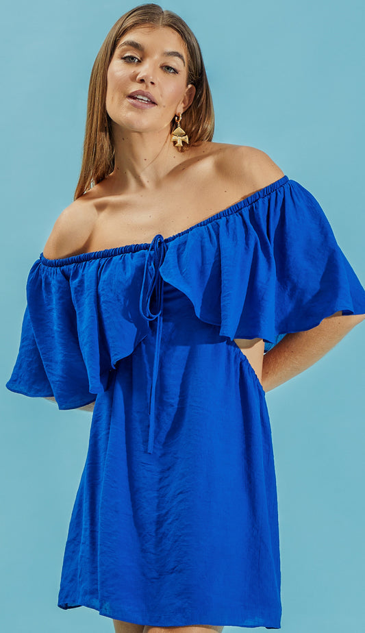 Vestido Faustina Azul