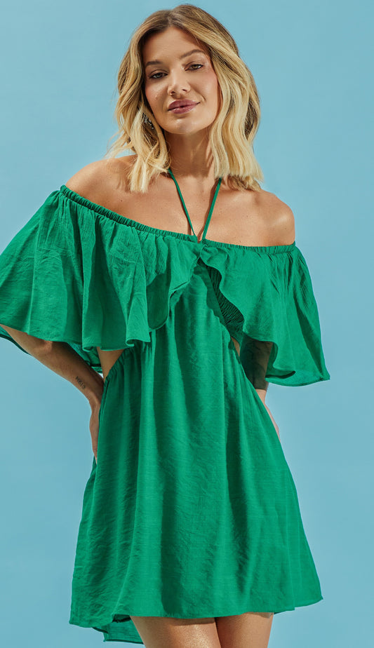 Vestido Faustina Verde