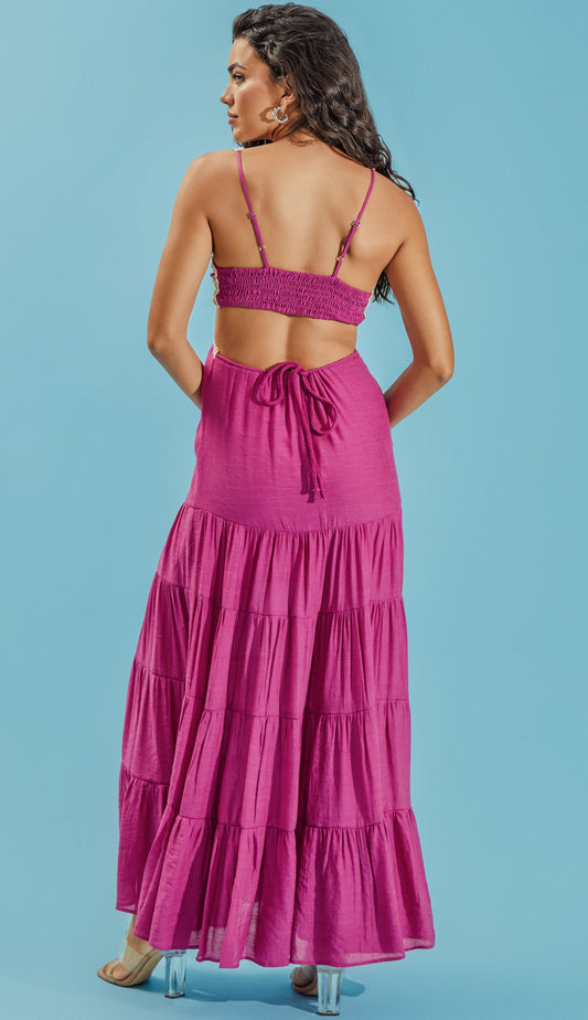 Vestido Nara Magenta