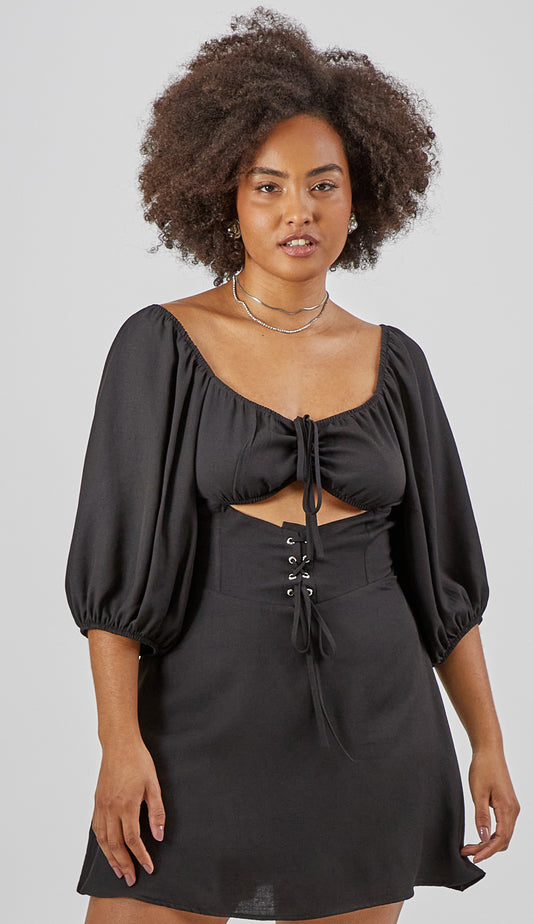 Vestido Olinda Preto