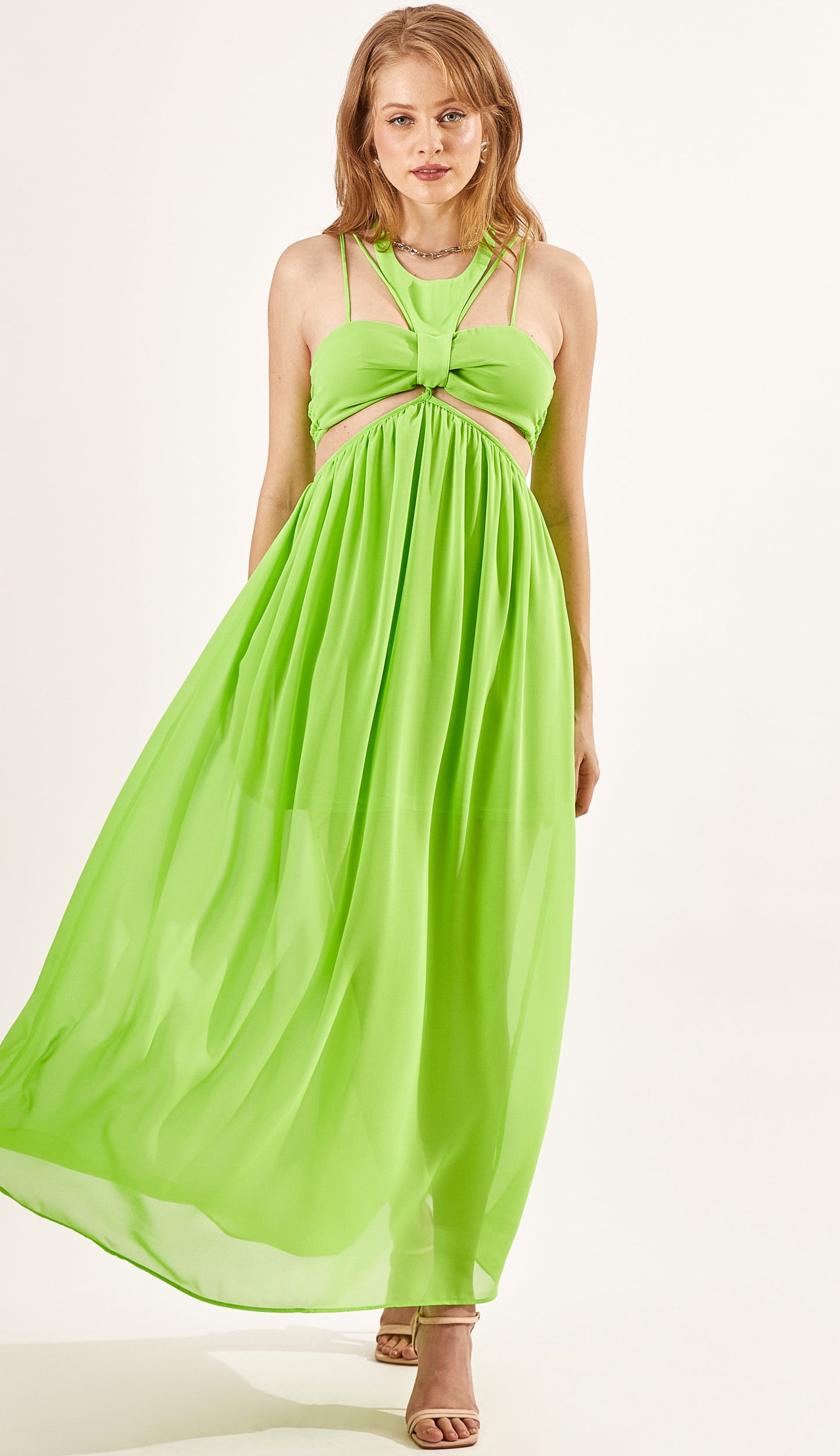 Vestido Romã Verde