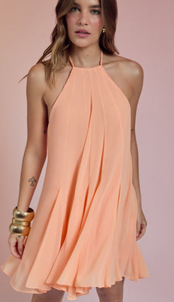 Vestido Salete Pêssego