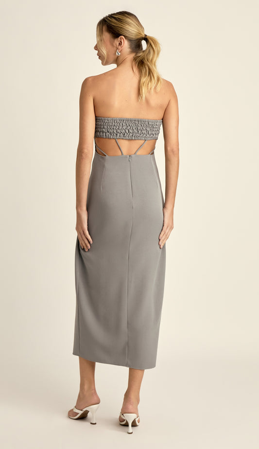 Vestido Tailândia Cinza