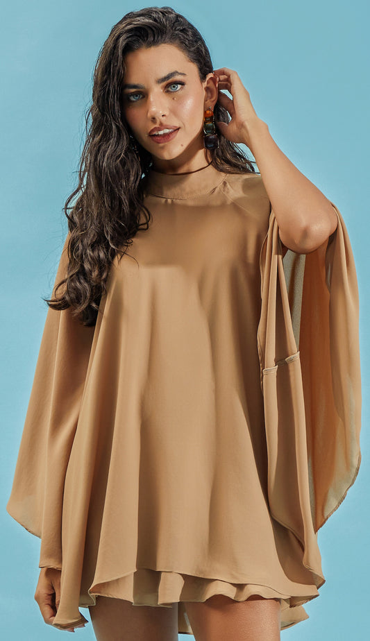 Vestido Estefani Caqui