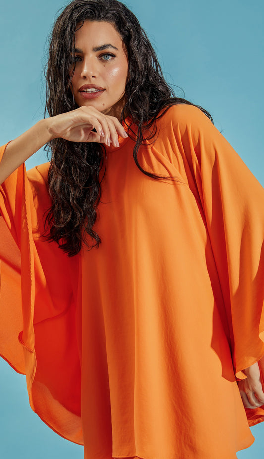 Vestido Estefani Laranja