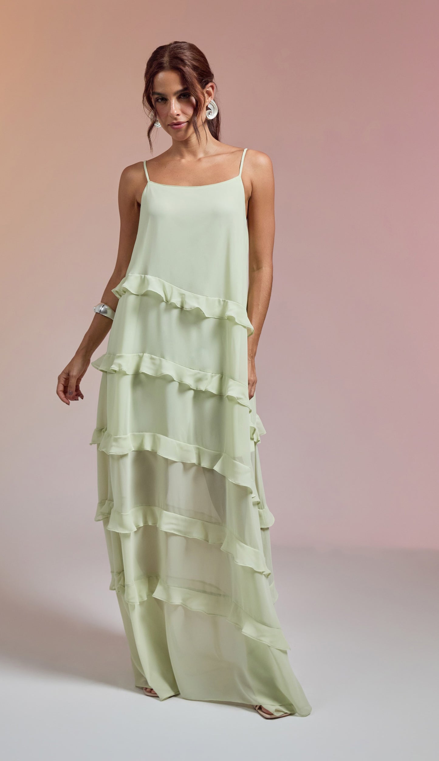 Vestido Fragrância Verde