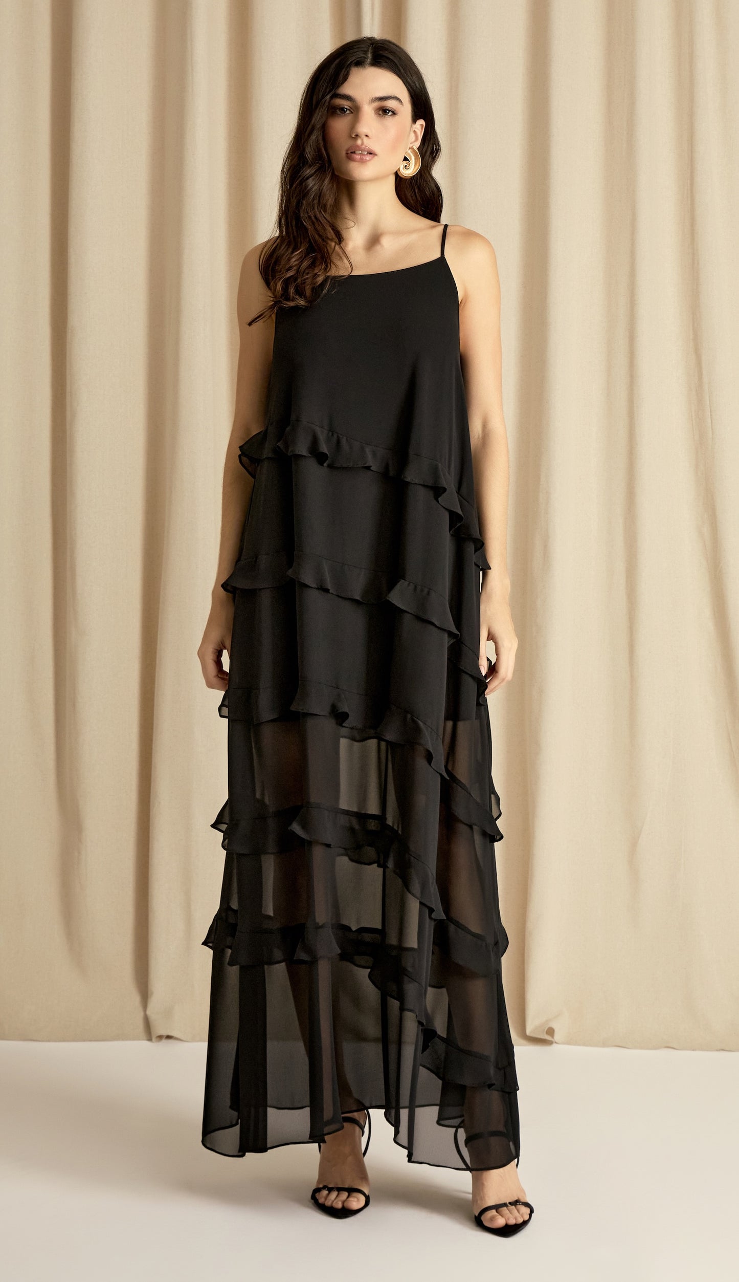 Vestido Fragrância Preto