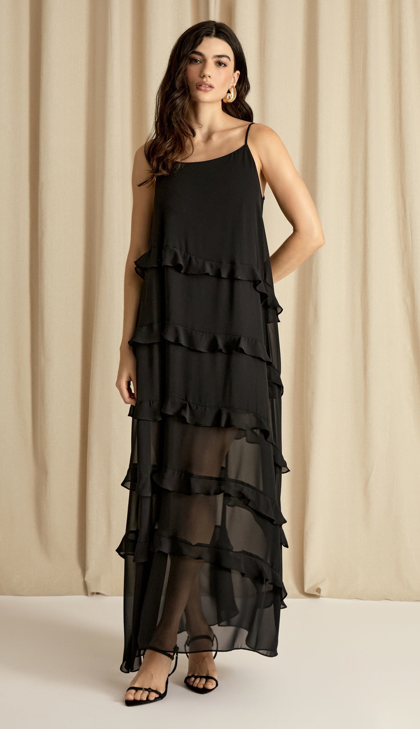 Vestido Fragrância Preto
