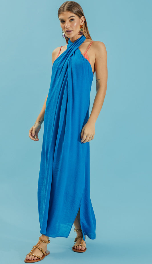 Vestido Florianópolis Azul