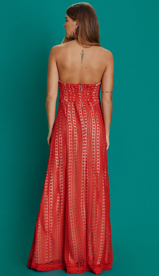 Vestido Flavie Laranja