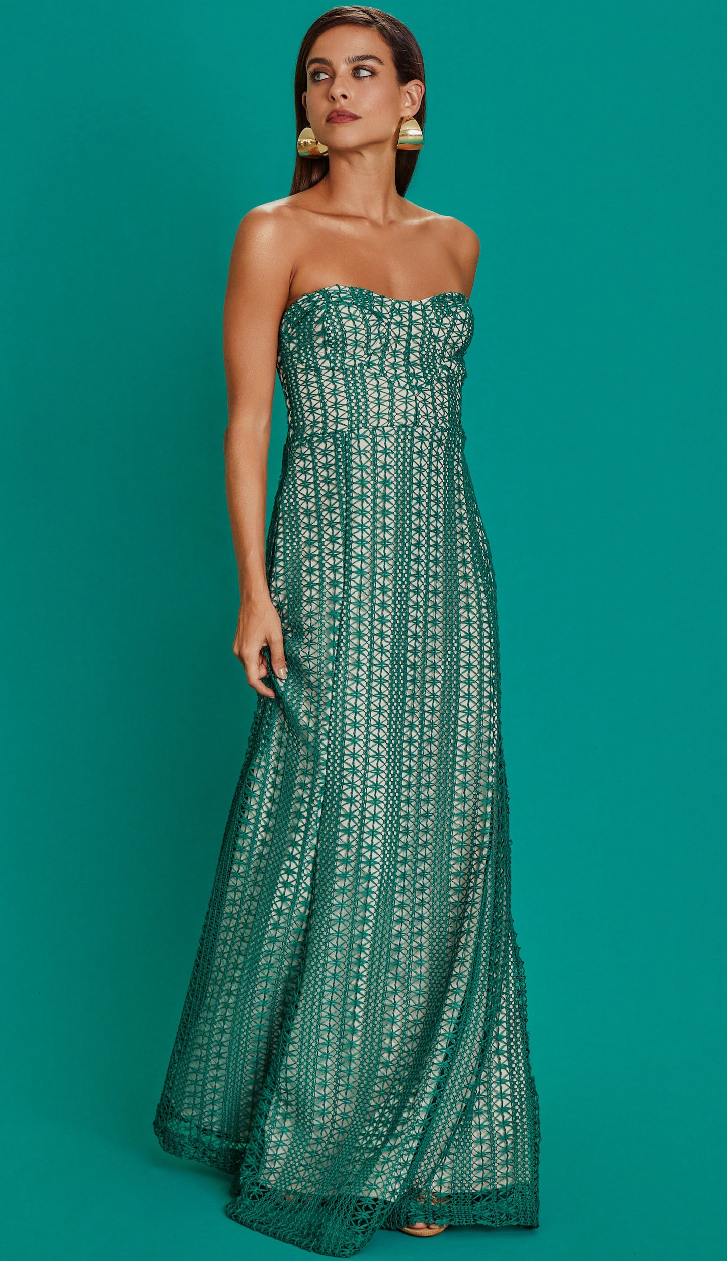 Vestido Flavie Verde