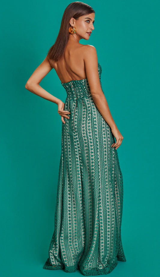 Vestido Flavie Verde