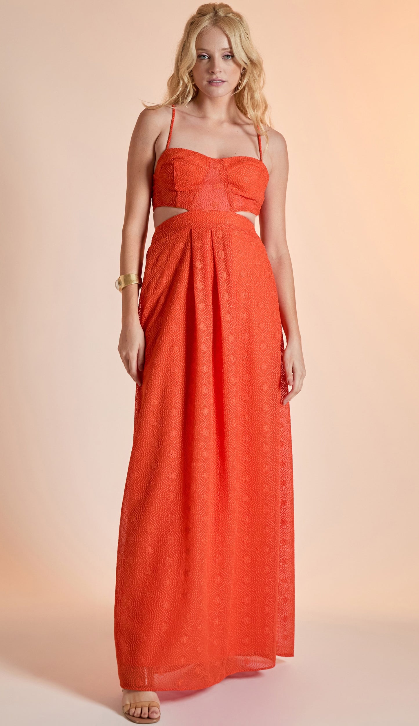 Vestido Grata Laranja