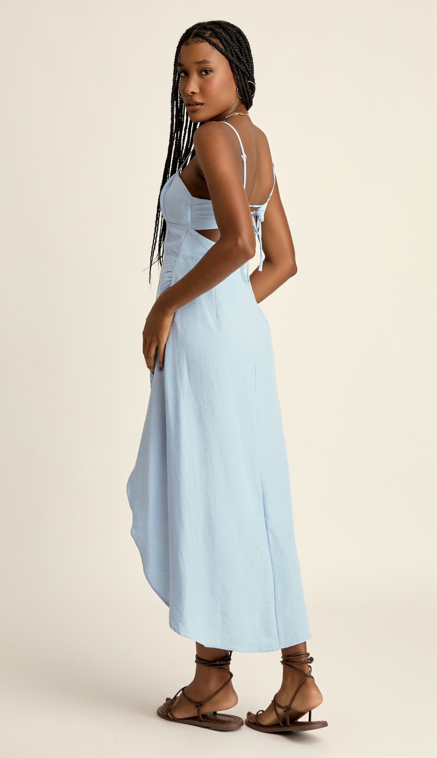 Vestido Gal Azul