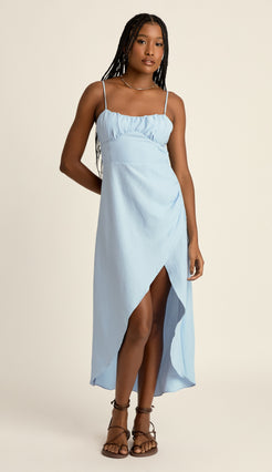 Vestido Gal Azul