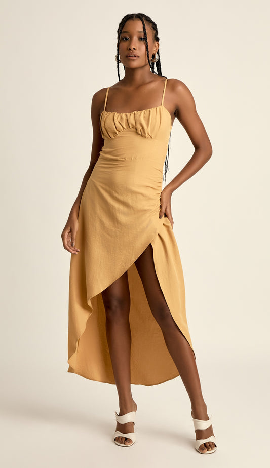 Vestido Gal Caramelo
