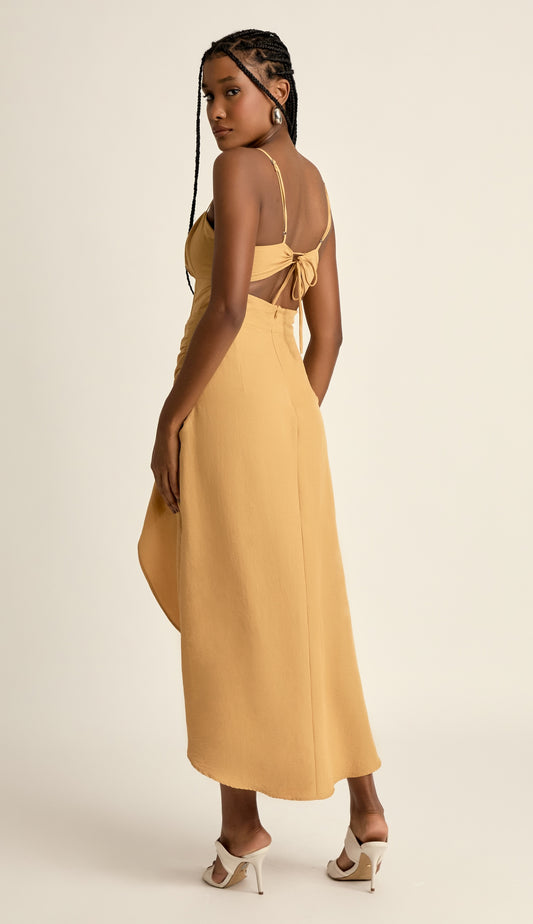 Vestido Gal Caramelo