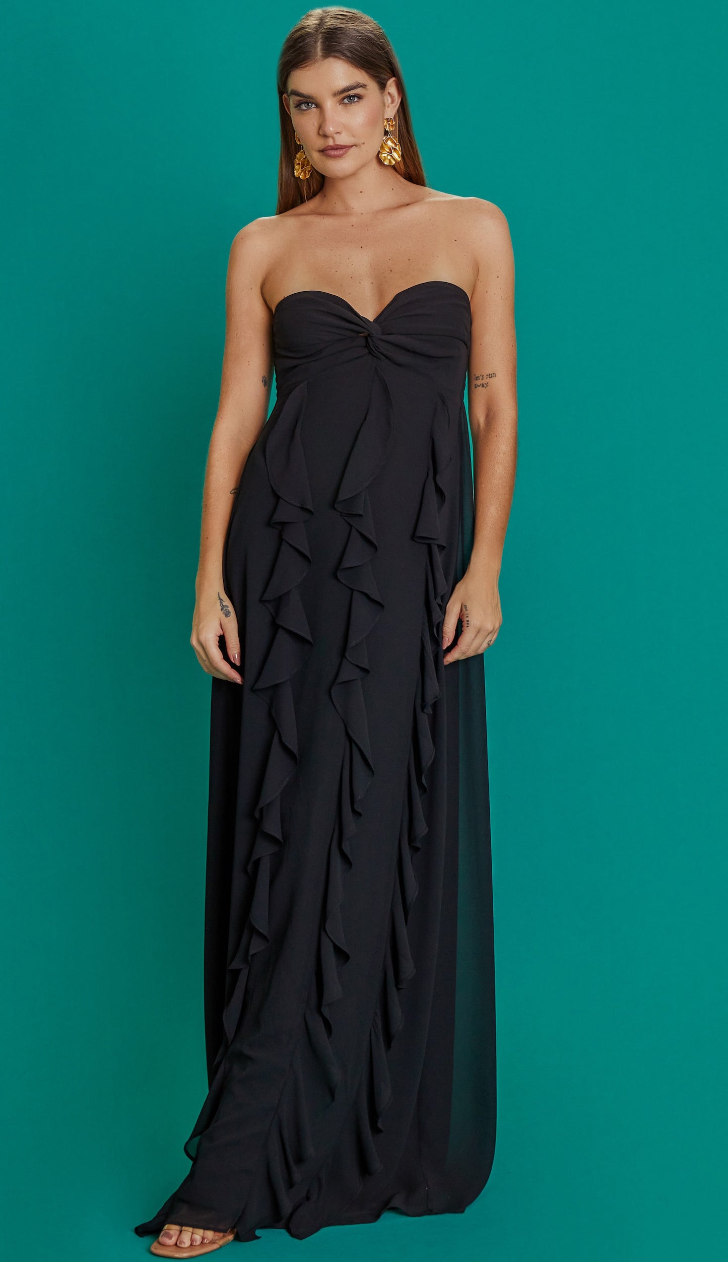 Vestido Jamine Preto