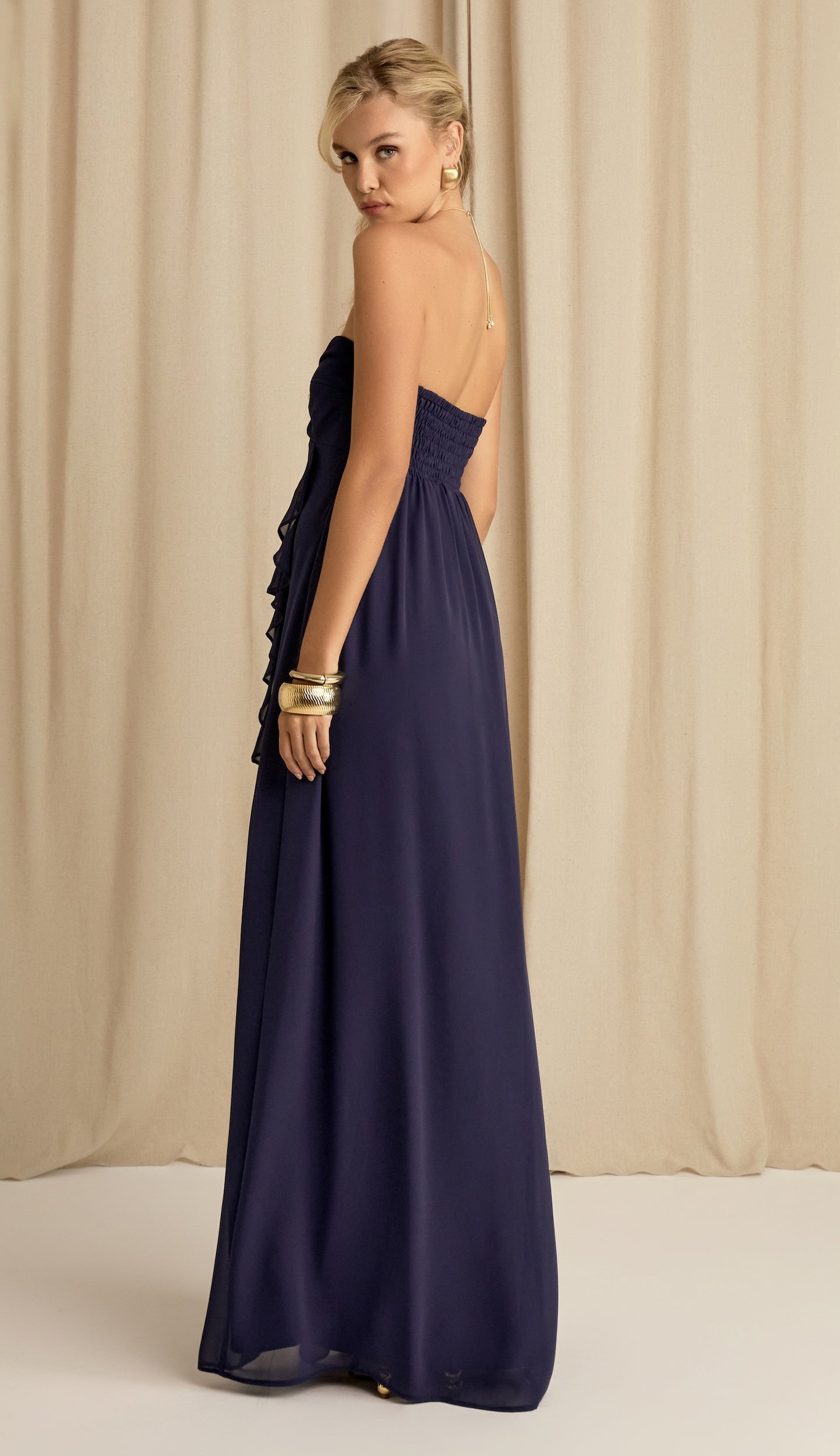 Vestido Jamine Marinho