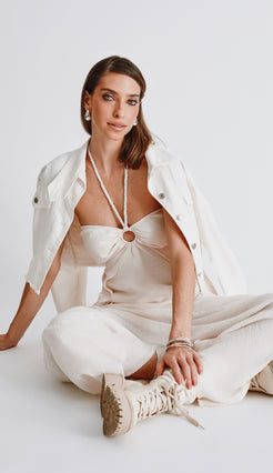 Vestido Larissa Off White