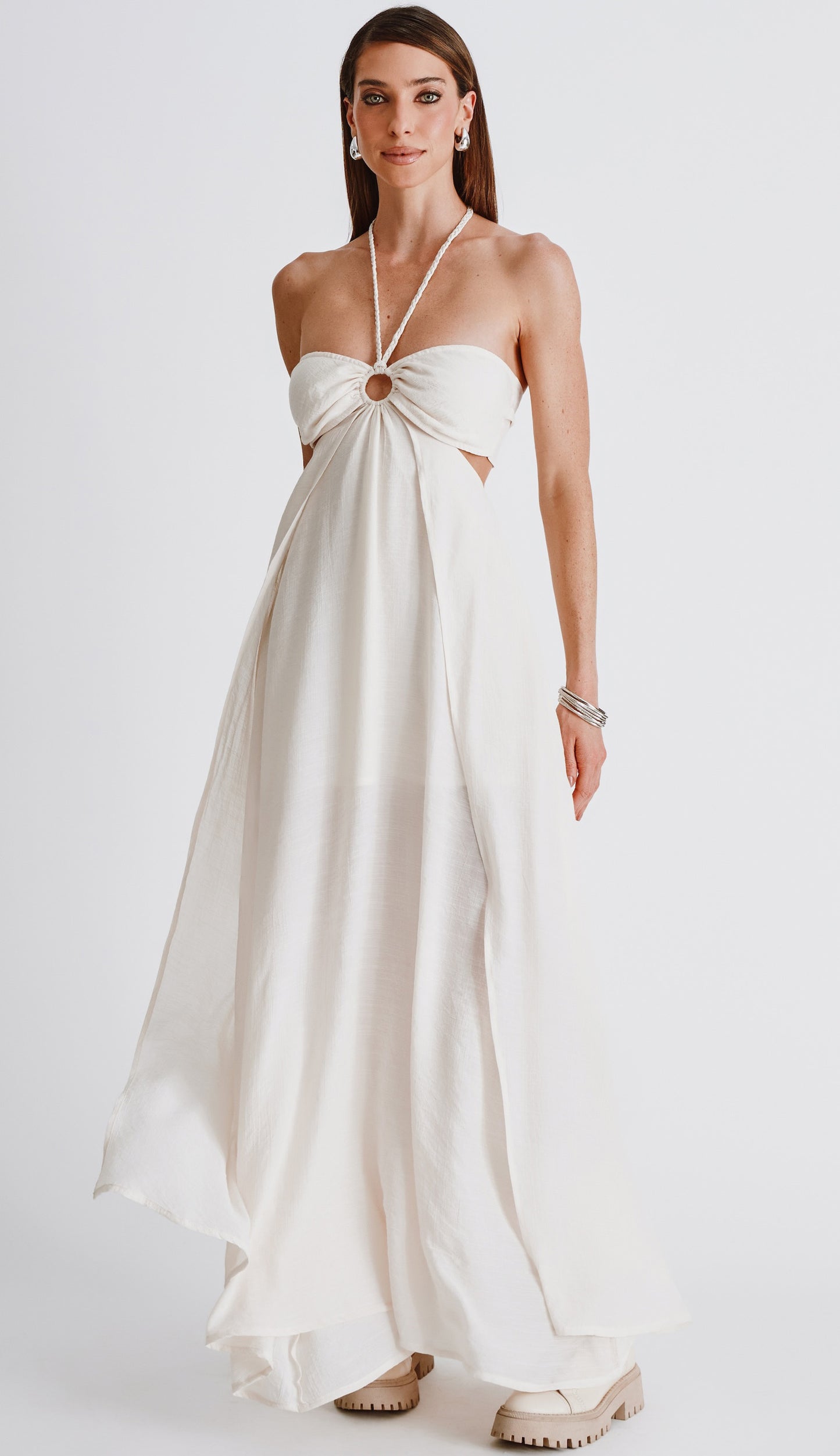 Vestido Larissa Off White