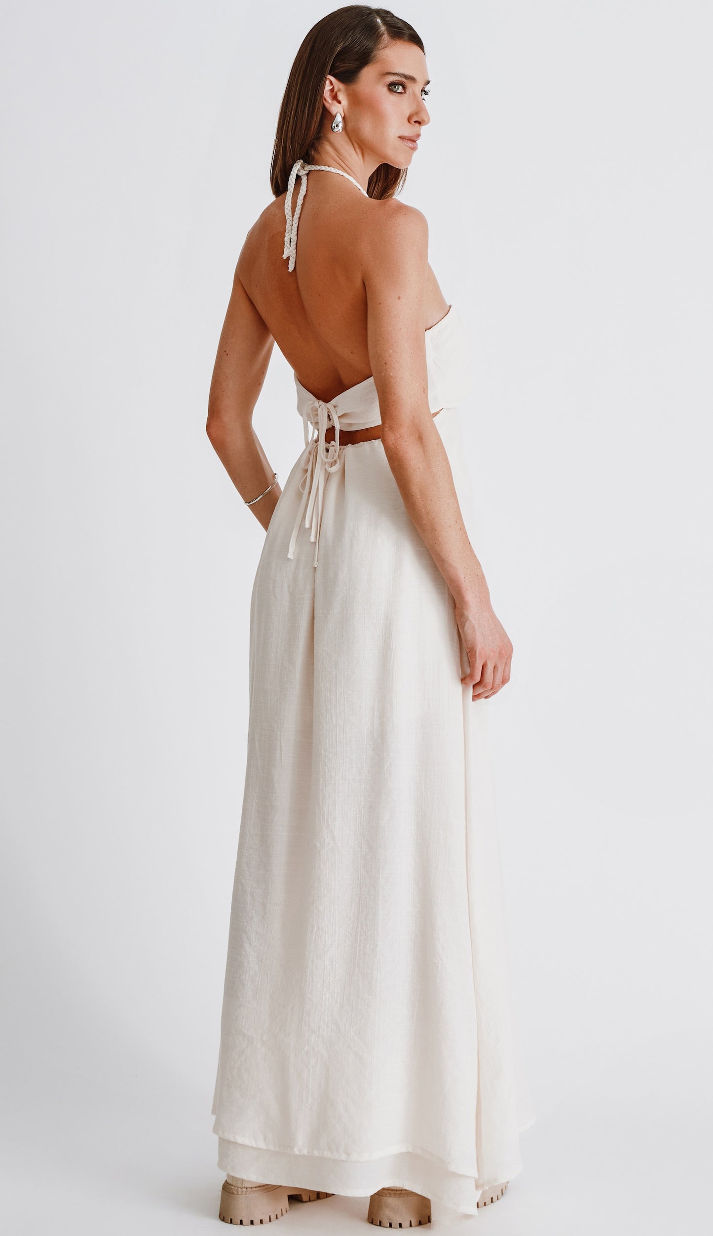Vestido Larissa Off White