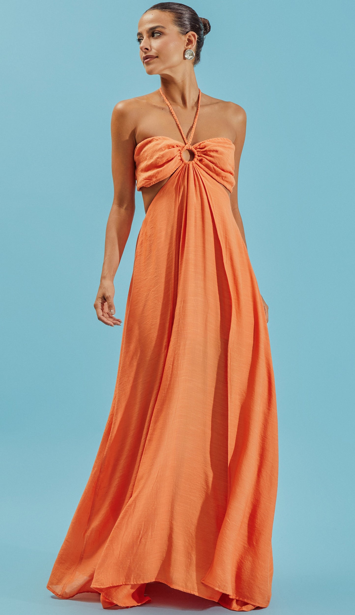 Vestido Larissa Laranja