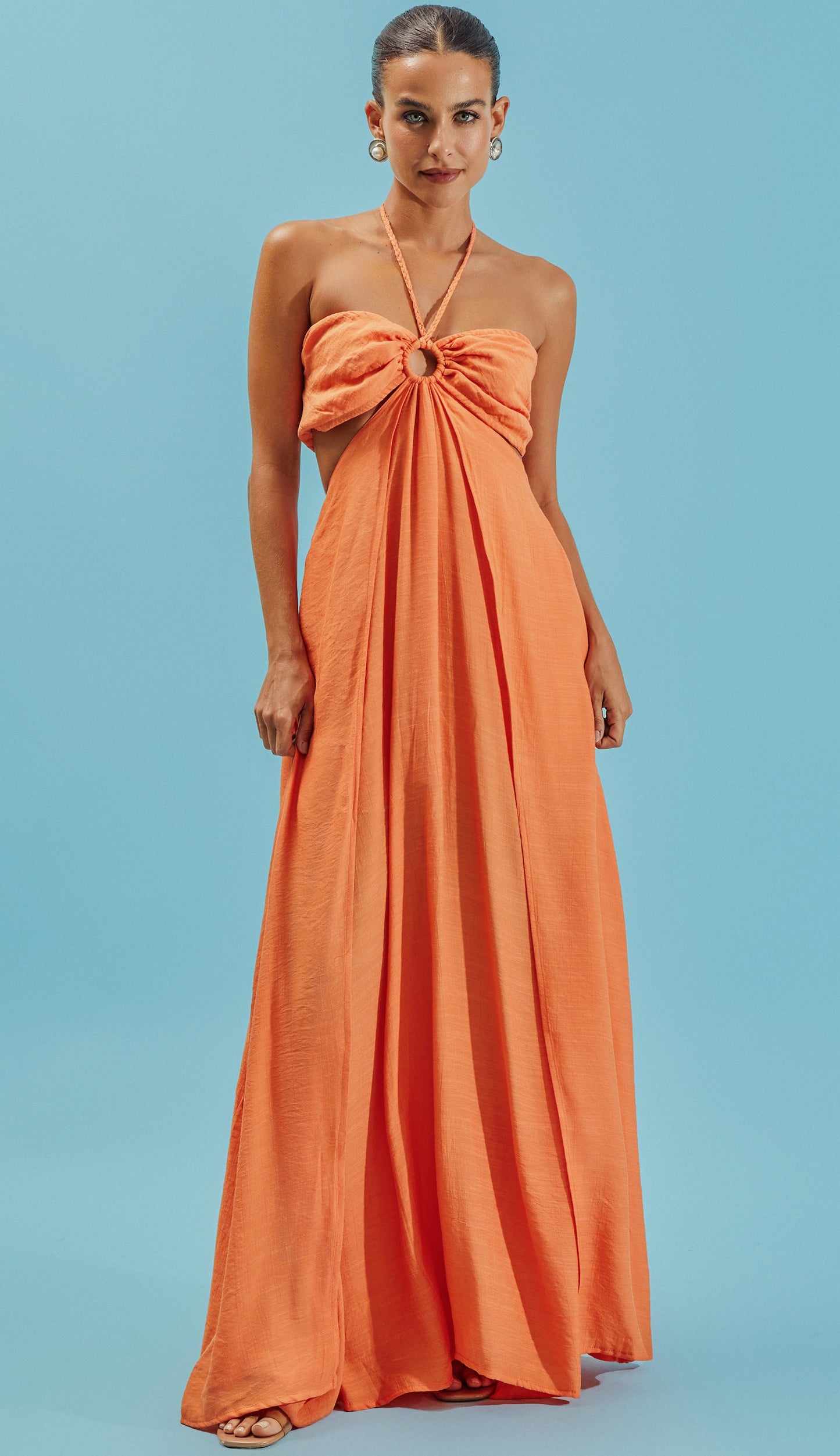 Vestido Larissa Laranja