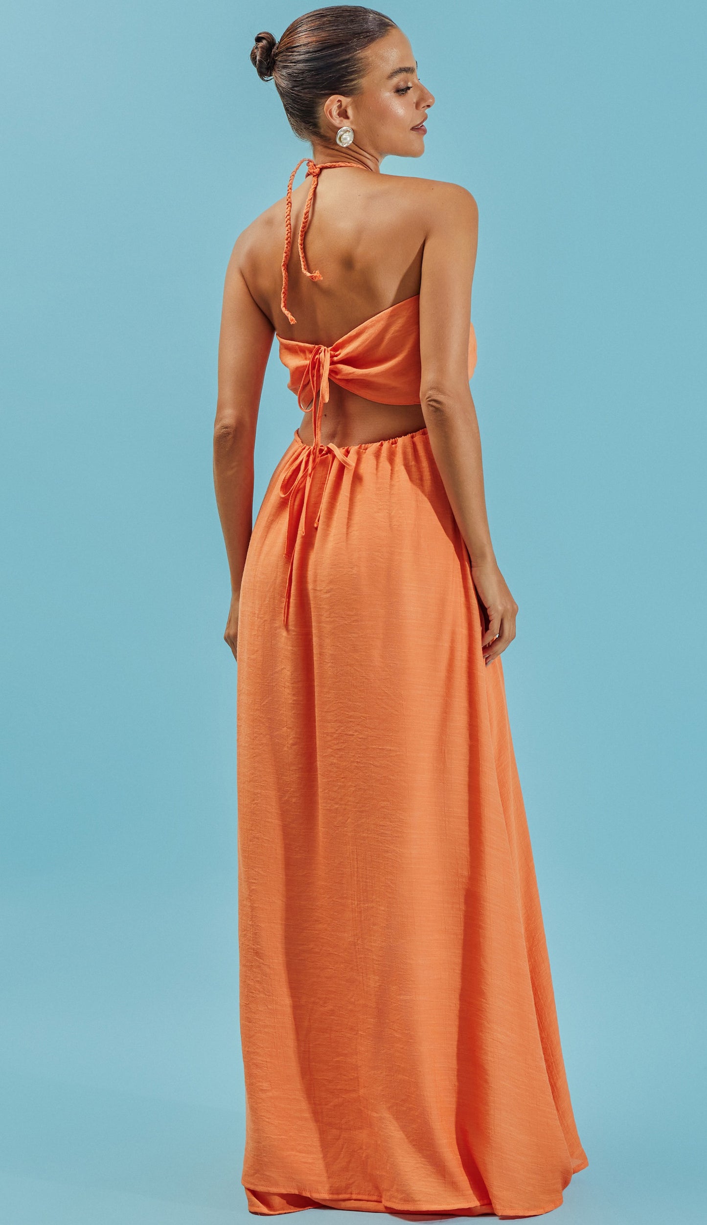 Vestido Larissa Laranja