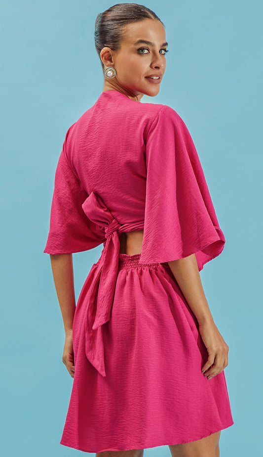 Vestido Luzia Rosa