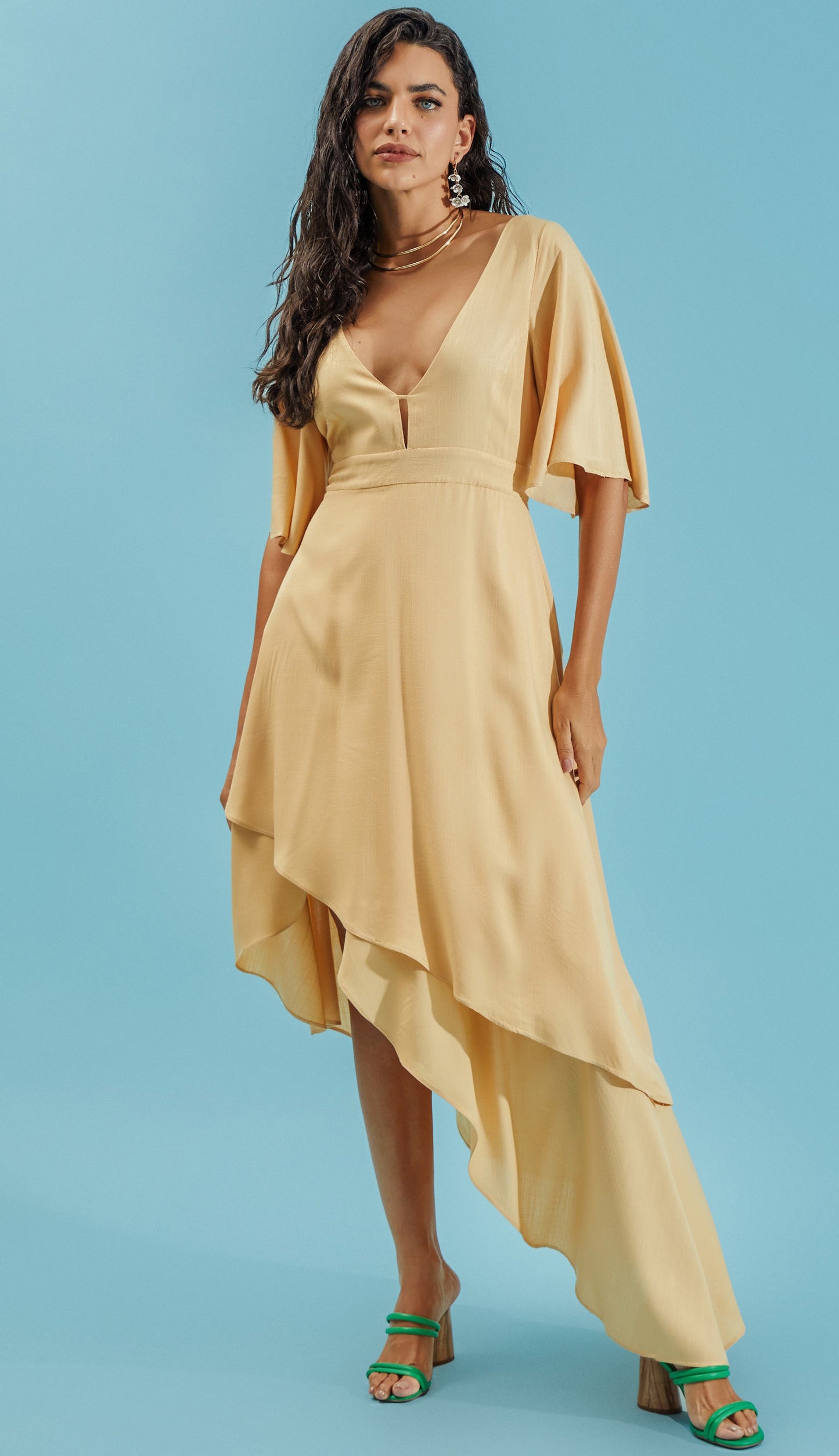 Vestido Lira Amarelo