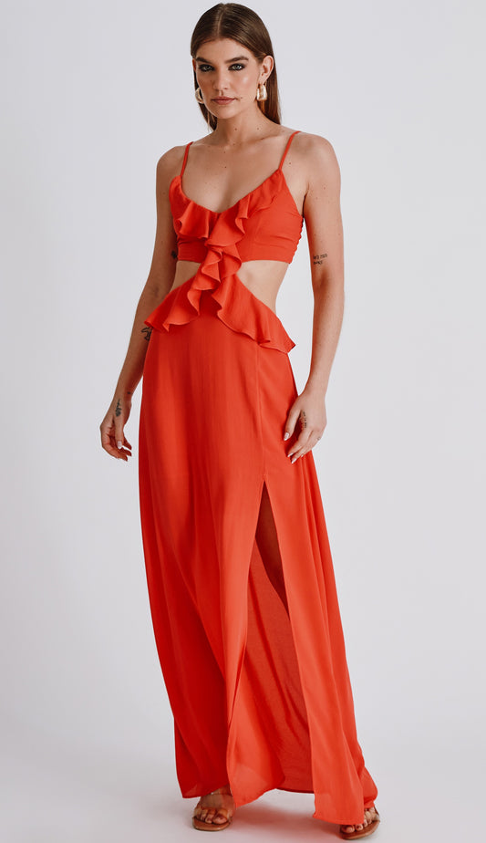 Vestido Linda Cereja