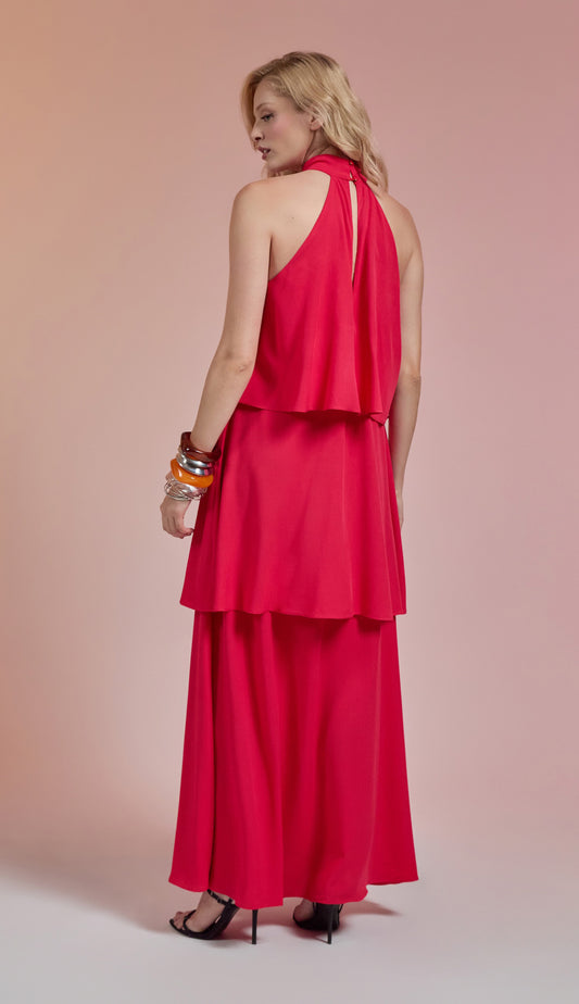 Vestido Malibu Cereja