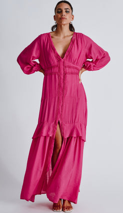 Vestido Nataly Rosa