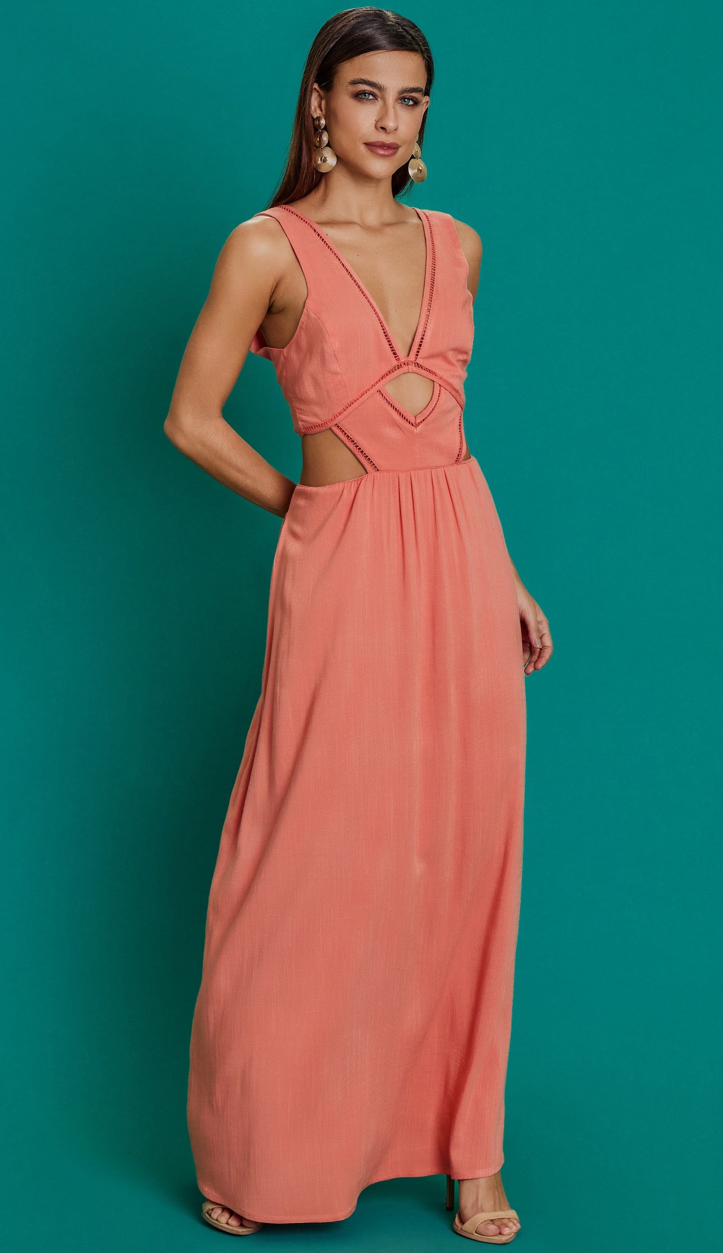 Vestido Plena Pêssego