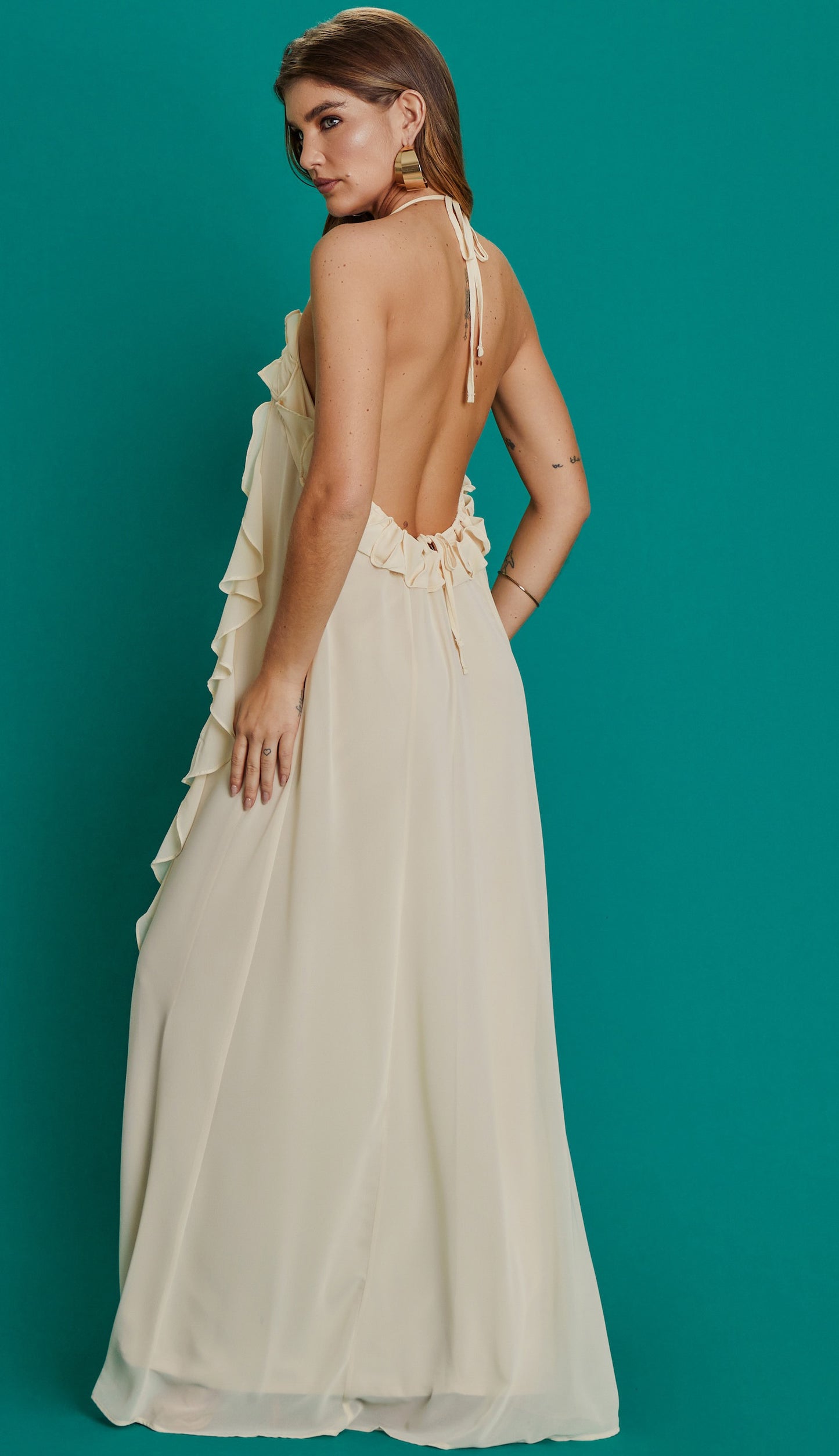 Vestido Nair Chantilly